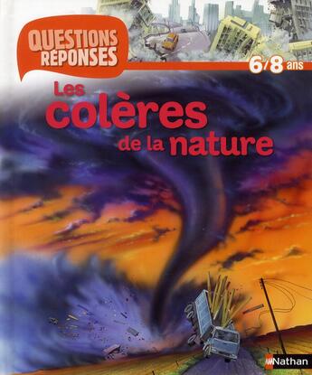 Couverture du livre « Les coleres de la nature » de Rosie Greenwood aux éditions Nathan