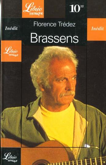 Couverture du livre « Georges brassens » de Florence Tredez aux éditions J'ai Lu