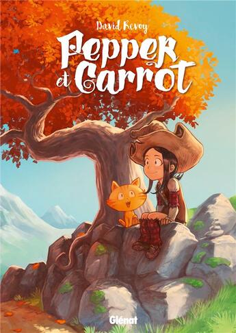 Couverture du livre « Pepper et Carrot : coffret Tomes 1 et 2 » de David Revoy aux éditions Glenat