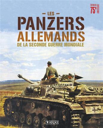 Couverture du livre « Les panzers allemands de la seconde guerre mondiale » de  aux éditions Glenat