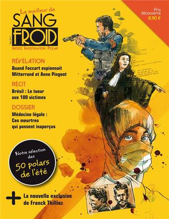 Couverture du livre « Sang-froid : les 100 meilleurs polars francophones » de Sang-Froid aux éditions Sang Froid