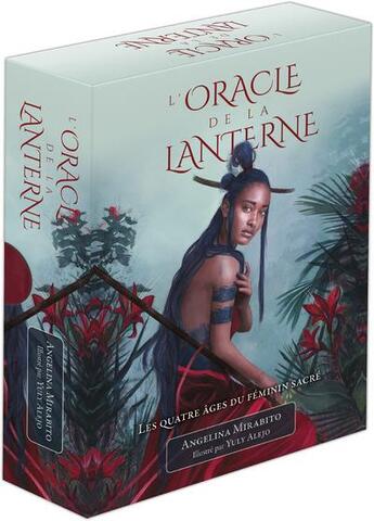 Couverture du livre « L'oracle de la lanterne : les quatre âges du féminin sacré » de Angelina Mirabito aux éditions Vega