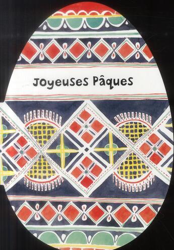 Couverture du livre « Joyeuses pâques » de Emmanuelle Remond-Dalyac et Emmanuelle Tchoukriel aux éditions Salvator