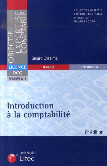 Couverture du livre « Introduction à la comptabilité » de Enselme G. aux éditions Lexisnexis