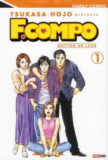 Couverture du livre « Family compo Tome 1 » de Tsukasa Hojo aux éditions Panini