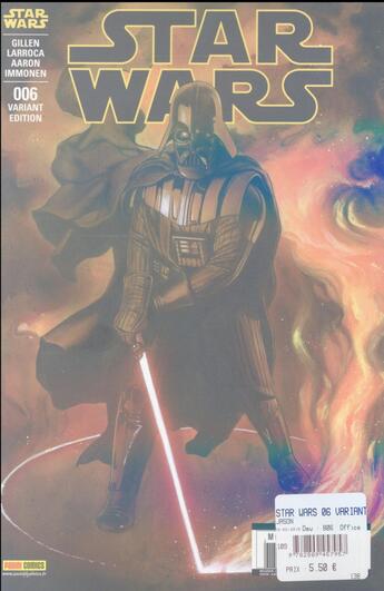 Couverture du livre « Star wars 06 variant s. larroca » de Larroca Immonen aux éditions Panini Comics Mag