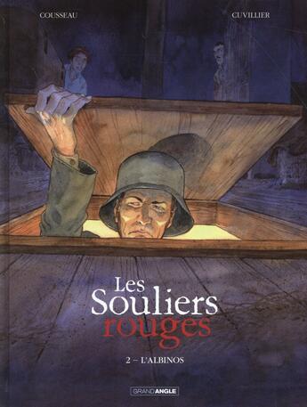 Couverture du livre « Les souliers rouges Tome 2 : l'albinos » de Gerard Cousseau et Damien Cuvillier aux éditions Bamboo