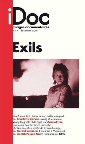 Couverture du livre « Images documentaires T.87 ; exils » de  aux éditions Images Documentaires