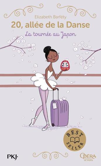 Couverture du livre « 20, allée de la danse - saison 1 Tome 7 : La tournée au Japon » de Magalie Foutrier et Elizabeth Barféty aux éditions Pocket Jeunesse