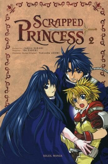 Couverture du livre « Scrapped princess Tome 2 » de Go Yabuki et Ichiro Sakaki aux éditions Soleil