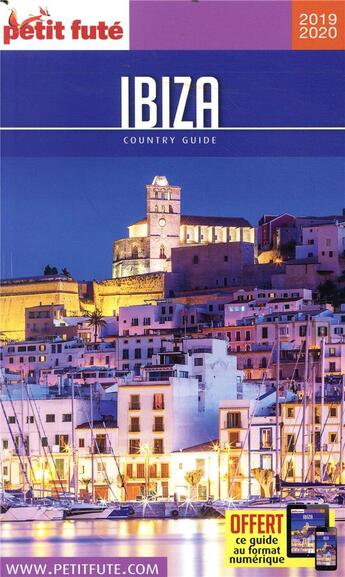 Couverture du livre « GUIDE PETIT FUTE ; COUNTRY GUIDE ; Ibiza (édition 2019/2020) » de  aux éditions Le Petit Fute