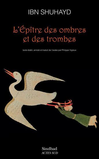 Couverture du livre « L'épître des ombres et des trombes » de Ibn Shuhayd aux éditions Sindbad