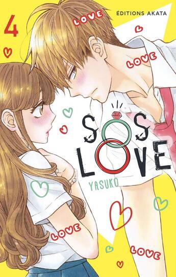 Couverture du livre « Sos love Tome 4 » de Yasuko aux éditions Akata