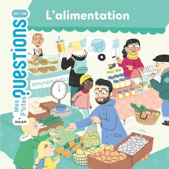 Couverture du livre « L'alimentation » de Pascale Hedelin aux éditions Milan