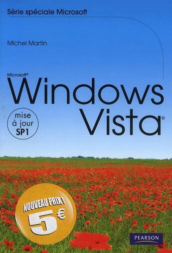 Couverture du livre « Windows vista ; mise à jour SP1 » de Michel Martin aux éditions Pearson