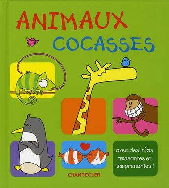 Couverture du livre « Animaux cocasses » de Znu aux éditions Chantecler