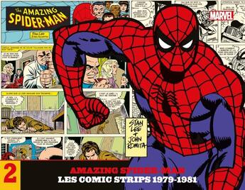 Couverture du livre « The amazing Spider-Man : les comic strips Tome 2 : 1979-1981 » de Stan Lee et John Romita Sr aux éditions Panini