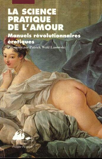 Couverture du livre « Science pratique de l'amour (la) » de  aux éditions Picquier