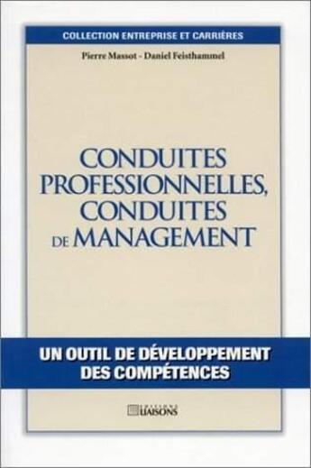 Couverture du livre « Cond Profes Cond Manageme » de Feisthammel aux éditions Liaisons