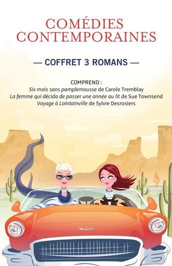 Couverture du livre « Comedies contemporaines - coffret numerique » de Sue Townsend et Sylvie Desrosiers et Carole Tremblay aux éditions Editions Racine