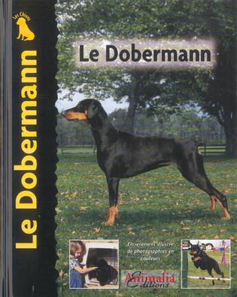 Couverture du livre « Le Dobermann » de Lou-Ann Cloidt aux éditions Animalia