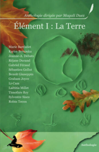 Couverture du livre « Élément i ; la terre » de  aux éditions Griffe D'encre