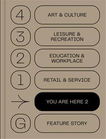 Couverture du livre « You are here 2 a new approach to signage and wayfinding » de  aux éditions Victionary