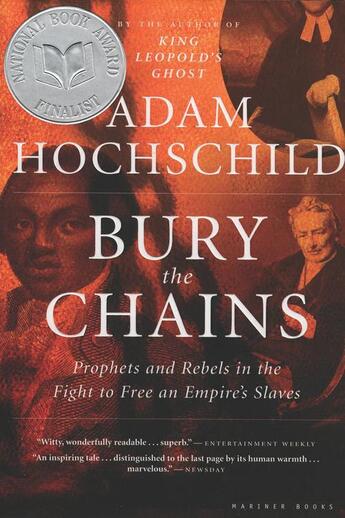 Couverture du livre « Bury the Chains » de Adam Hochschild aux éditions Houghton Mifflin Harcourt