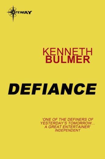 Couverture du livre « Defiance » de Bulmer Kenneth aux éditions Orion Digital