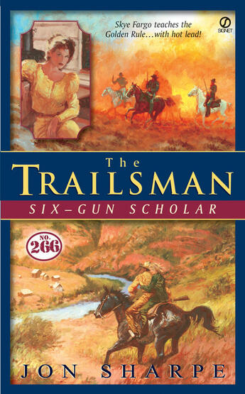 Couverture du livre « Trailsman #266, The: Six-Gun Scholar » de Sharpe Jon aux éditions Penguin Group Us