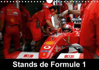 Couverture du livre « Stands de formule 1 calendrier mural 2018 din a4 horizontal - les stands sont au coeur de la » de Hanel Photogr aux éditions Calvendo