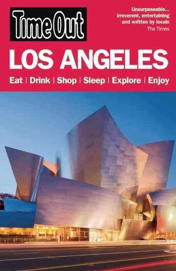 Couverture du livre « LOS ANGELES 8TH EDITION » de  aux éditions Time Out