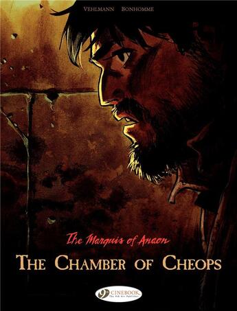 Couverture du livre « The marquis d'Anaon t.5 ; the chamber of Cheops » de Fabien Vehlmann et Matthieu Bonhomme aux éditions Cinebook