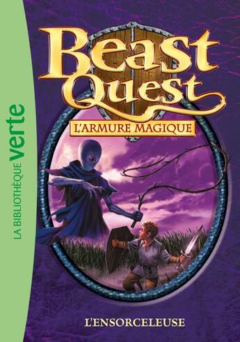 Couverture du livre « Beast Quest Tome 11 : l'ensorceleuse » de Adam Blade aux éditions Hachette Jeunesse