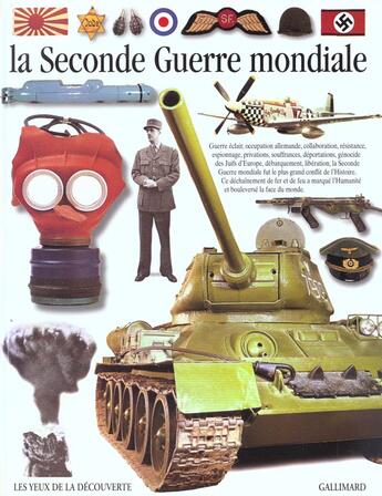 Couverture du livre « La seconde guerre mondiale » de Adams/Crawford aux éditions Gallimard-jeunesse