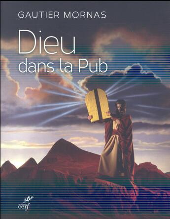Couverture du livre « Dieu dans la pub » de Gautier Mornas aux éditions Cerf