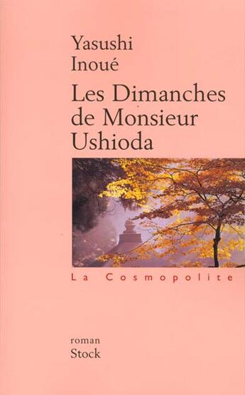 Couverture du livre « Les dimanches de monsieur ushioda » de Inoue-Y aux éditions Stock