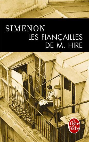 Couverture du livre « Les Fiançailles de M. Hire » de Georges Simenon aux éditions Le Livre De Poche