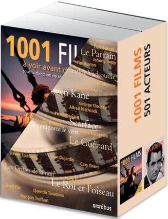 Couverture du livre « 1001 films ; 501 acteurs ; coffret » de  aux éditions Omnibus