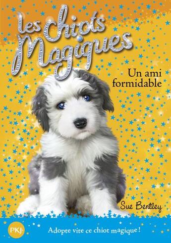 Couverture du livre « Les chiots magiques Tome 8 : un ami formidable » de Sue Bentley aux éditions Pocket Jeunesse