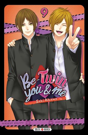 Couverture du livre « Be-twin you & me Tome 9 » de Saki Aikawa aux éditions Soleil