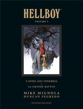 Couverture du livre « Hellboy deluxe Tome 5 » de Mike Mignola et Collectif aux éditions Delcourt