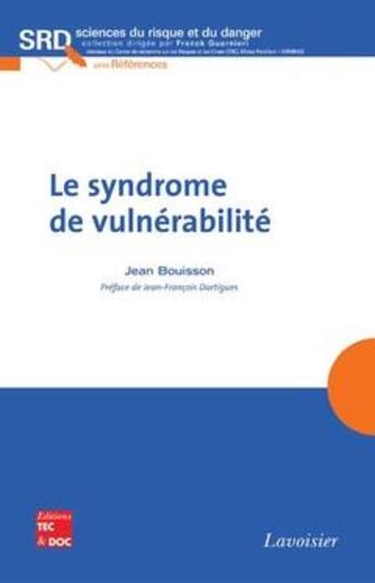 Couverture du livre « Le syndrome de vulnérabilité » de Bouisson aux éditions Tec Et Doc