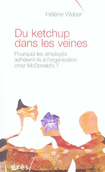 Couverture du livre « Du ketchup dans les veines » de Helene Weber aux éditions Eres