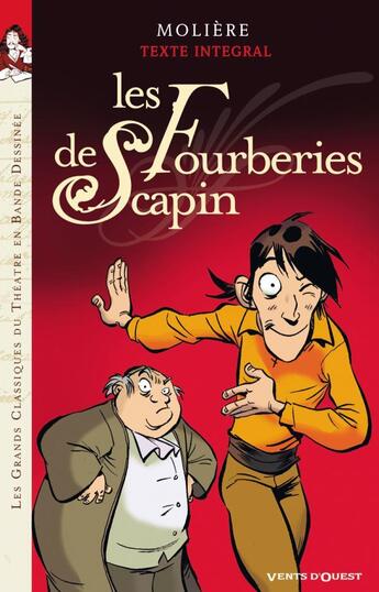 Couverture du livre « Les fourberies de Scapin, de Molière » de Kogus et Saint Felix aux éditions Vents D'ouest