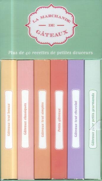 Couverture du livre « La marchande de gâteaux ; coffret » de Margaillan Florent aux éditions First