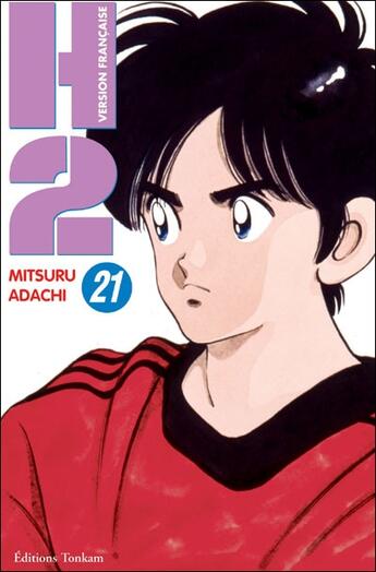 Couverture du livre « H2 Tome 21 » de Mitsuru Adachi aux éditions Delcourt