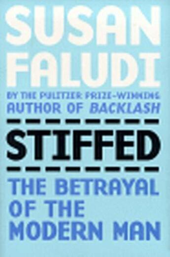 Couverture du livre « Stiffed » de Faludi Susan aux éditions Random House Digital