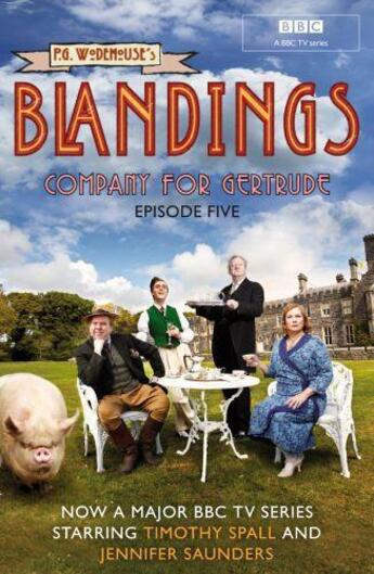 Couverture du livre « Blandings: Company for Gertrude » de Pelham Grenville Wodehouse aux éditions Random House Digital