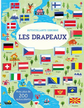 Couverture du livre « Les drapeaux » de Bathie Holly et Hui Skipp aux éditions Usborne